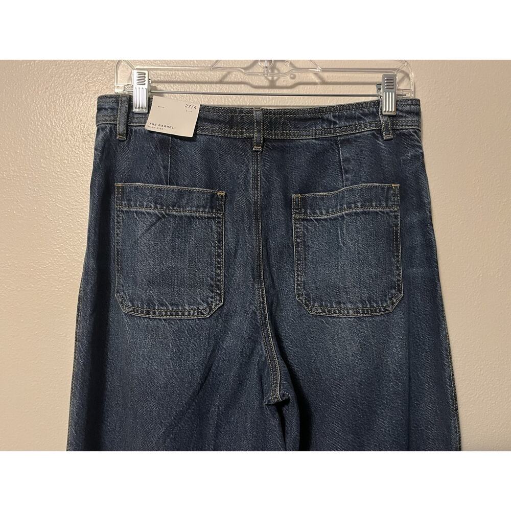 Loft Jeans The Barrel High Rise Women’s Size 27 / 4 Denim New - Picture 6 of 16